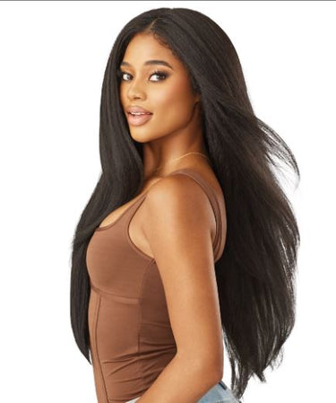 OUTRE Melted Hairline Lace Front Wig Kinky Soft Edges - KINKY SOFT 1 Sareya Beauty Supply Store in Calgary Alberta Canada